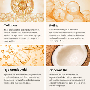 Collagène raffermissant la peau crème éclaircissante pour le visage crème pour le visage blanche anti-âge crème italienne hydratante pour le visage - Product Image 5