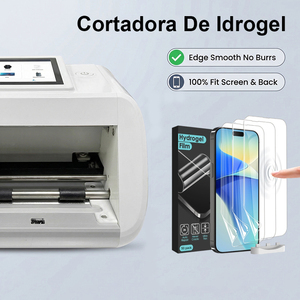Cortador de <span class=keywords><strong>Película</strong></span> de Hidrogel Fácil de Usar con <span class=keywords><strong>Operación</strong></span> de un Solo Botón - No Requiere Experiencia, Completo - Product Image 1
