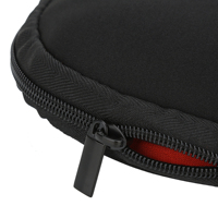 Tas Pelindung Headset Berkualitas Tinggi, Tas Earphone Lembut Anti Air dengan Ritsleting dan Label Merek