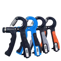 Entraîneur de force de préhension réglable OEM 5-60 kg avec compteur pour l'entraînement des avant-bras et des poignets, comptage mécanique