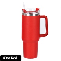 Gobelet isotherme portable en acier inoxydable 304 épaissi de 40 oz pour voiture, idéal pour l'eau bouillante, personnalisable, pour l'export.