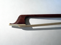 Luxury Sandalwood Violin Bow with Precision-Weighted Ebony Frog for Superior Playability and Durability