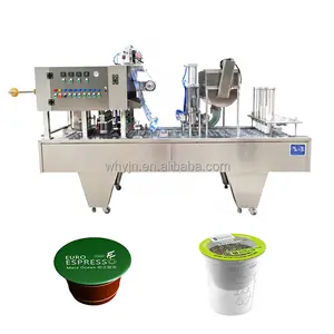 उच्च गुणवत्ता वाली पूरी तरह से स्वचालित भरने और सीलिंग मशीन चीन जेली कप भरने वाली सीलिंग मशीन