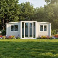 Maison conteneur mobile à prix compétitif, remorque extensible, fourgon mobile robuste