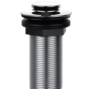 आधुनिक उच्च गुणवत्ता वाले प्लास्टिक क्रोम पॉप-अप अपशिष्ट बेसिन सिंक ड्रेन प्लग - Product Image 1