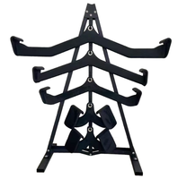 Gym Fitness Musculation Lat Barre de traction Barres de traction Rack de rangement pour Mag Grip
