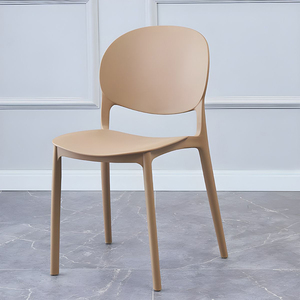 Silla de <span class=keywords><strong>Polipropileno</strong></span> Apilable de <span class=keywords><strong>Diseño</strong></span> Simple y Moderno para el Hogar, Venta al por Mayor - Product Image 5