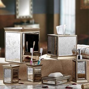 Ensemble de miroirs muraux de salle de bain modernes en verre flotté, <span class=keywords><strong>grand</strong></span> format, pour la maison - Product Image 3