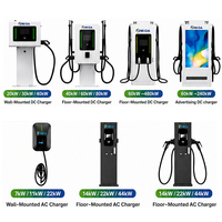 Chargeur rapide DC pour véhicules électriques 180 kW, 200 kW, 240 kW avec écran publicitaire numérique de 21,5 pouces, CCS2, OCPP pour la recharge commerciale de véhicules électriques