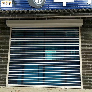 لفائف البولي كاربونات التجارية الفاخرة الكريستالية الشفافة للجراج وأمن الدخول الأمامي لاستخدام المركز التجاري - Product Image 5