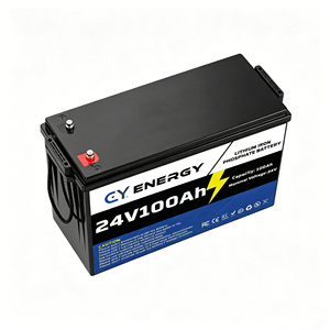 Batterie au lithium LiFePO4 24V 100Ah 2,56 kWh certifiée UL, durée de vie de 10 ans, livraison rapide, pour camping-car, marine, hors réseau (Stock US) - Product Image 6