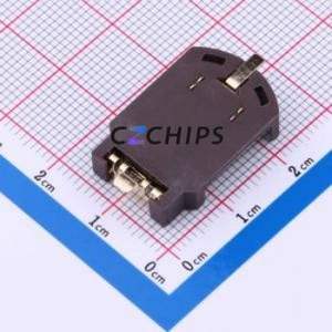 BS-08-B2AA005-R Button & Strip Battery Connector SMD Connector Battery Holder CR2032 Phosphor Bronze - Product Image 2