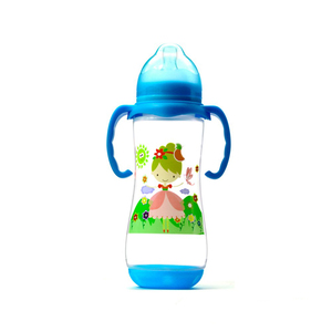 2019 En Gros <span class=keywords><strong>SANS</strong></span> BPA <span class=keywords><strong>Grande</strong></span> <span class=keywords><strong>Taille</strong></span> Col Large Bébé Lait Biberon Avec Poignée - Product Image 4