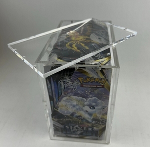 Vitrine en acrylique portable moderne à haute transparence SSJ pour boîte de booster Pokémon, pour usage domestique - Product Image 4