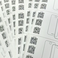 Etiquetas con Adhesivo, Código de Barras de Marca Registrada, Código QR de Trazabilidad, Número de Serie, Película Interna, Adhesivo Fuerte, Resistente al Agua