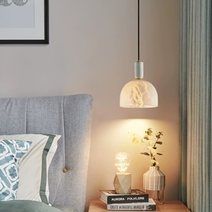 Lámpara Colgante de Mármol y Cobre de Alta Gama, Iluminación Minimalista de Lujo para Dormitorio, Comedor, Barra de Bar, Creativa y Personalizada - Product Image 3