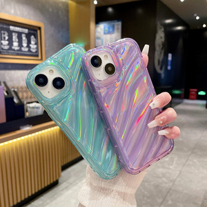 เคสโทรศัพท์มือถือลายออโรร่าเลเซอร์สุดสวยวิบวับ สำหรับรุ่น 13 14 15 16 Pro - Product Image 2