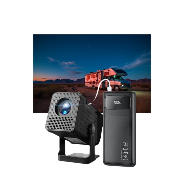 Mini Projecteurs Portables 2025 N6 Mini Proyector Portatil Videobeam Pocket for Mobile Phone Wifi BT