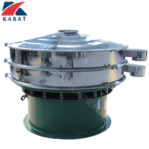 Zwei schicht ige kreisförmige Vibrations sieb maschine SS304 für Sojamehl - Product Image 3