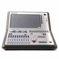 Console de lumière dmx à Quartz professionnelle, 2048 canaux, console de lumière de scène, contrôleur dj Pro, prise en charge du réseau Artnet