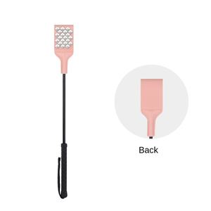 Látigo de entrenamiento para mujeres, tipo raqueta, ecológico, impermeable, con diseño de pelo, juguetes sexuales SM para parejas - Product Image 3