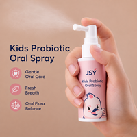 Spray buccal probiotique pour enfants JSY, soin buccal quotidien, haleine fraîche, spray facile, sans alcool, sans sucre, OEM ODM, étiquette privée
