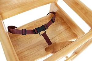 Chaise haute en bois pour bébé et tout-petit, moderne, <span class=keywords><strong>empilable</strong></span>, de qualité commerciale, en bois massif, table à manger, cuisine - Product Image 4