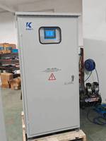Régulateur de tension triphasé série SBW 300 kVA AVR SVC haute efficacité 98 % bobine entièrement en cuivre entrée 300 V-460 V sortie 380 V/400 V