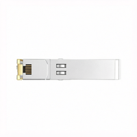 Módulo SFP de Cobre SFP-GE-T de Alta Calidad, 100m, 10/100/1000 Base, Transceptor de Fibra Óptica para Red Inalámbrica LAN RJ45, Alimentación CC 12V