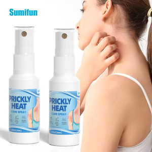 Sumifun Private Label <span class=keywords><strong>Prickly</strong></span> <span class=keywords><strong>Heat</strong></span> Powder Spray Rinfrescante per Pelle Secca con Vitamina E e Ingredienti Erboristici 30mL - Sollievo dal Dolore e Cura della Salute - Product Image 2