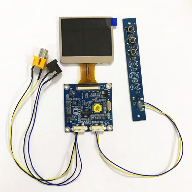 Sunlight Readable 2.4 Inch TFT LCD Module 480X234 with Resistive Touch Screen LED Backlight for Handheld Applications