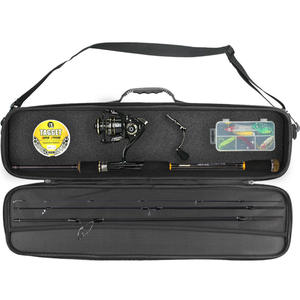 Nouvelle arrivée 17 pièces <span class=keywords><strong>canne</strong></span> à pêche et <span class=keywords><strong>moulinet</strong></span> Combo 2.1m <span class=keywords><strong>canne</strong></span> à pêche <span class=keywords><strong>moulinet</strong></span> leurre ligne accessoire ensemble Caas 2 ensembles lac accessoires - Product Image 4