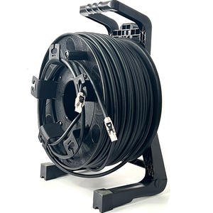 Câble réseau fini <span class=keywords><strong>RJ45</strong></span> Super catégorie 6 Gigabit <span class=keywords><strong>100</strong></span> <span class=keywords><strong>m</strong></span>ètres avec câble de chaîne de traînée souple à double blindage pour Sta Communication - Product Image 2