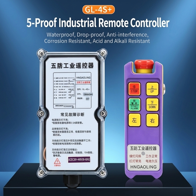 GL-4S+ Exclusive Patent Safe Intelligent Industrial Remote Control Crane Remote Control