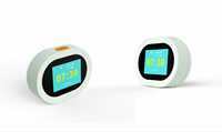 Assistant vocal intelligent IA, Alarme, Horloge minuteur, Écran tactile, Haut-parleur Wi-Fi, Lecteur de cartes TF/SD, Machine à bruit blanc avec 8 langues