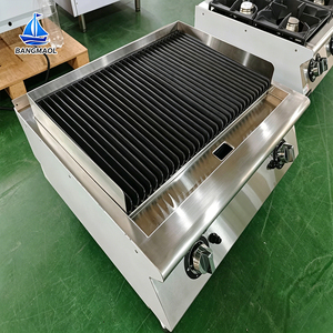 Parrilla de Gas de Alto Rendimiento para Cocina, Parrilla de Piedra Volcánica para Mesa de Hotel y Catering con Unidad de Distribución de Calor Precisa - Product Image 4