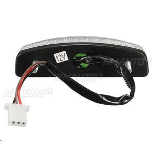 Feu arrière LED pour moto, 18 LED, feu stop, clignotant, rouge, pour moto tout-terrain 50cc-125cc, scooters, ATV, quad - Product Image 5