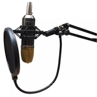 Prix d'usine Support de support de montage de choc de microphone en plastique de 46mm