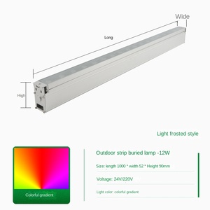 <b>LED</b> Underground <b>Light</b> 5000K Daylight IP65 Flush Mount Stainless Steel Type III <b>Motion</b> <b>Sensor</b> Ra90 Dimmable Garden Lighting - Product Image 5