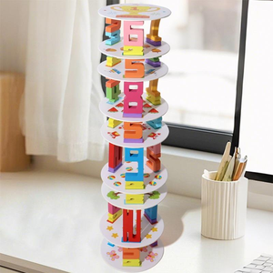 Calcul <span class=keywords><strong>math</strong></span>ématique en bois tour d'empilage blocs colorés Montessori jouet <span class=keywords><strong>de</strong></span> comptage éducatif jeu <span class=keywords><strong>de</strong></span> famille d'apprentissage précoce - Product Image 5