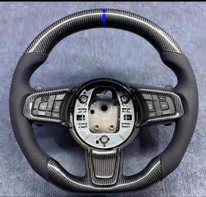 Volant en fibre de carbone personnalisé au <span class=keywords><strong>prix</strong></span> d'usine pour la série <span class=keywords><strong>Jaguar</strong></span> avec palettes étendues - Product Image 3