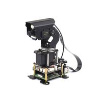 Caméra omnidirectionnelle 2D à deux degrés de liberté Waveshare Raspberry Pi 5e génération 360° avec servo à couple élevé pour bus