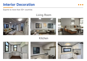 Suihe genişletilebilir konteyner ev küçük süpermarket uygulaması için katlanabilir teras ile prefabrik ev - Product Image 6