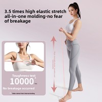 Nuevo Cinturón Elástico de Silicona de 8 Caracteres, Modelo de Dispositivo de Tensión en Forma de 8, Tamaño 48*9.7*1.3cm, para Yoga y Fitness Femenino