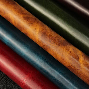 Pelle Crazy Horse Spessa 2.0mm, Pelle Vintage Conciata con Olio e Cera, Pezzo di Vera Pelle Bovina Primo Strato per Lavorazione Artigianale Fai-da-Te - Product Image 4