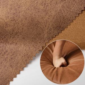 Qualité supérieure 100% Polyester tissé or estampage Ultra microfibre Faux daim tissu pour canapé chaise tapisserie d'<span class=keywords><strong>ameublement</strong></span> housse de siège - Product Image 1