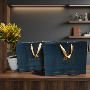 Luxury Matte Paper <b>Gift</b> <b>Bags</b> Wholesale Custom Logo Shopping <b>Bags</b> with Ribbon Handles for Apparel Jewelry and Premium Packaging - Product Image 3