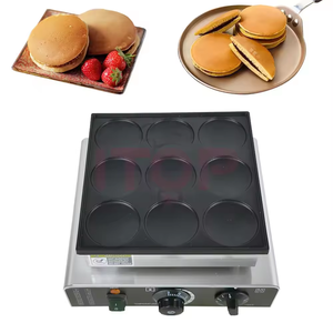 Macchina Commerciale per <span class=keywords><strong>Waffle</strong></span> a Bolle con 9 Fori, Forma Rotonda, per Pancake e Dorayaki, Macchina per Muffin - Product Image 3