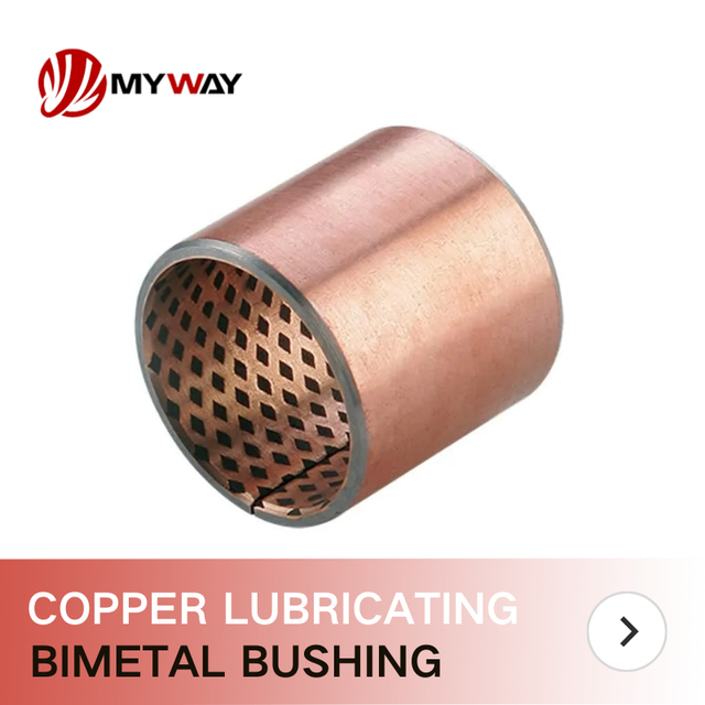 MYWAY MW090-G Bronze Graphite Wrapped Bushing Oilless Sliding Bearing for Machinery & Engine