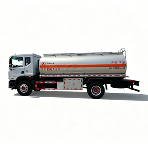 รถบรรทุกน้ำมัน Zook Tanker Truck ขนาด 15.6 ลูกบาศก์เมตร สำหรับขนส่งน้ำมันเชื้อเพลิง ขับเคลื่อน 4*2 เกียร์ธรรมดา เครื่องยนต์ดีเซล ความจุ 10-15 ตัน ใช้สำหรับเติมน้ำมันรถบรรทุก - Product Image 1